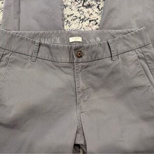 J. Crew women’s Gray chino Pants